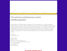 Tablet Screenshot of painikamaa.com